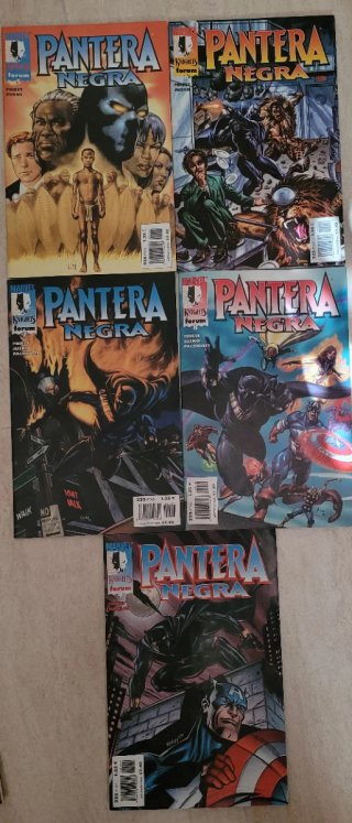 Lote cómics Pantera Negra