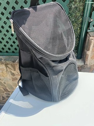 Transportín mochila para gato