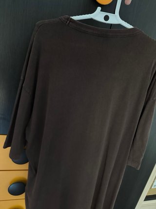 Camiseta Bershka oversize estampada