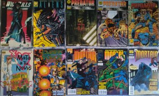 Lote de 59 comics clásicos, entre 1984 y 1996.