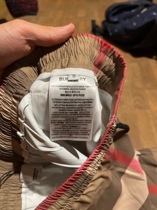 Pantaloncino burberry