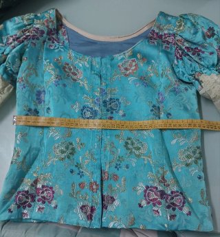 Vestido Fallera turquesa