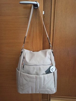 Mochila Antirrobo Beige.