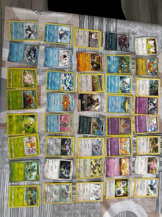 205 Cartas Pokémon Colección Variada