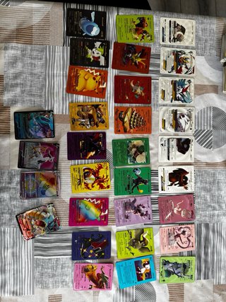 205 Cartas Pokémon Colección Variada