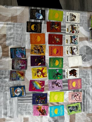 205 Cartas Pokémon Colección Variada