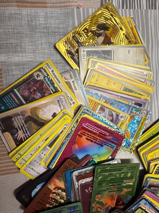 205 Cartas Pokémon Colección Variada