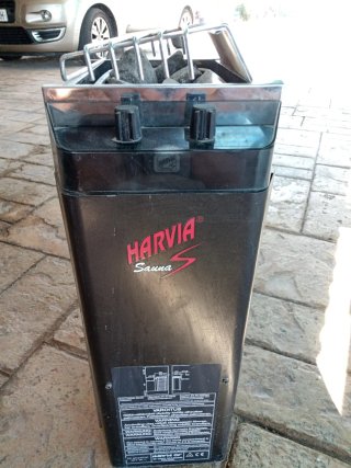 Estufa de Sauna Harvia Negra