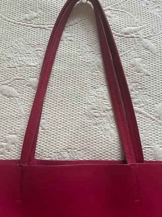 Bolso Tote Mango Fuscia