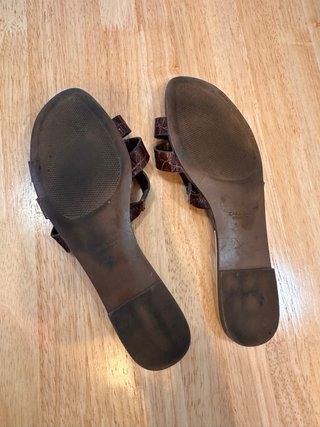 Sandalias Zara T39 efecto piel reptil