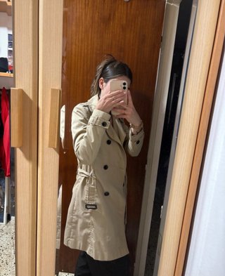 Gabardina Beige
