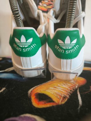 Zapatillas Adidas Stan Smith Blancas y Verdes