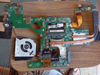 Scheda madre portatile DDR3 WLAN WWAN TV