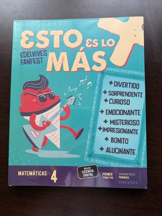 Matemáticas 4, Segundo Ciclo Primaria, Fanfest