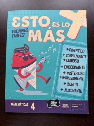 Matemáticas 4, Segundo Ciclo Primaria, Fanfest