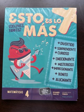 Matemáticas 4, Segundo Ciclo Primaria, Fanfest