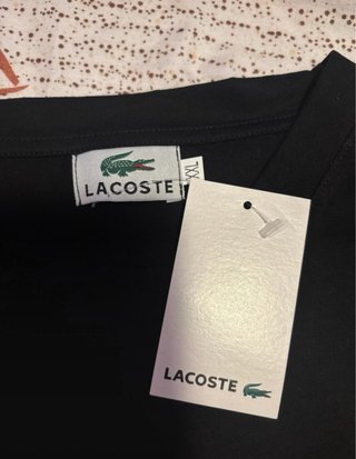 Camiseta Lacoste XL Negra