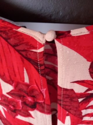 Abito Johanna Ortiz x H&M Beige/Rosso