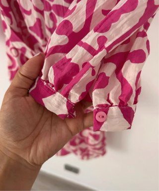 Vestido Zara estampado