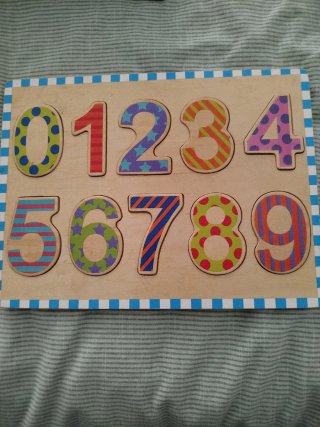 Lote 4 Puzzles Madera Infantil.