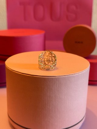 Anillo TOUS Mil Osos plata de ley 925 talla 14