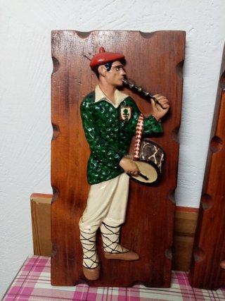 Cuadros Txistulari y Dantzari