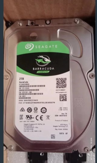 2 Disco Duro HDD seagate 2TB 3,5" — Testeado ✅