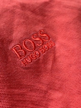 Polo Hugo Boss Orgánico XXXL Naranja