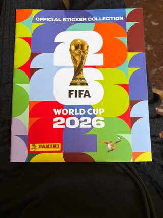 Álbum Oficial Colección Stickers Mundial FIFA 2026