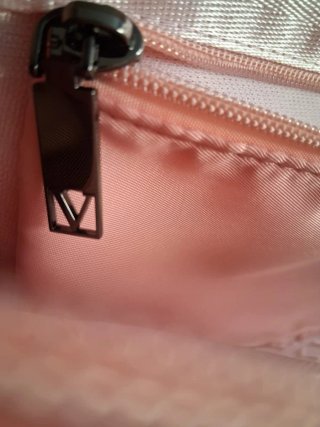Bolso de playa transparente Victoria's Secret rosa