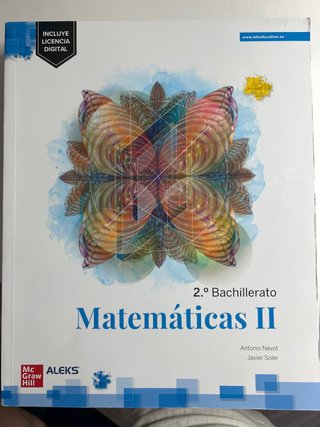 Matemáticas 2.º Bachillerato