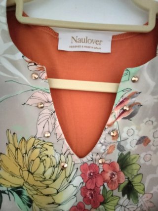 Camisa Naulover floral Talla M/L