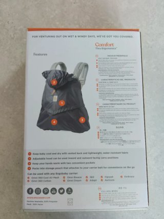 Funda impermeable Ergobaby para mochila portabebés