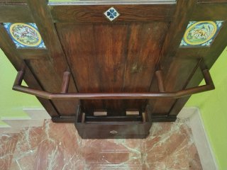 Mueble Perchero y Paragüero Siglo XIX