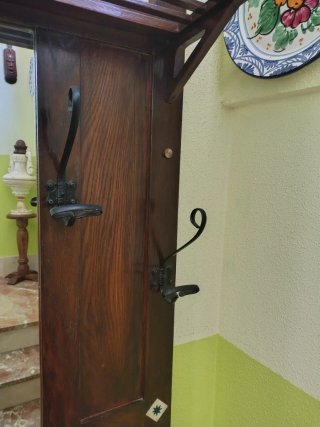 Mueble Perchero y Paragüero Siglo XIX