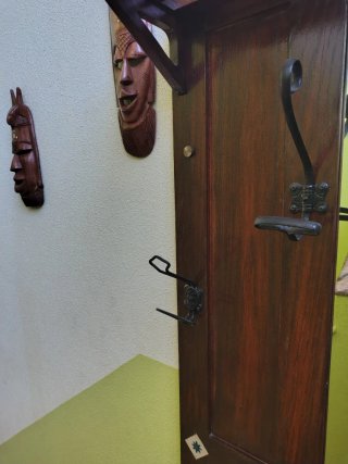Mueble Perchero y Paragüero Siglo XIX