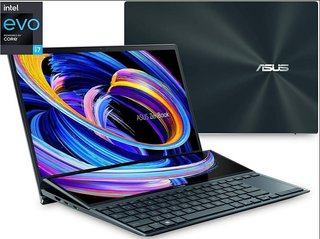 ASUS ZenBook Duo 14" doble pantalla, i7, 8GB, 512