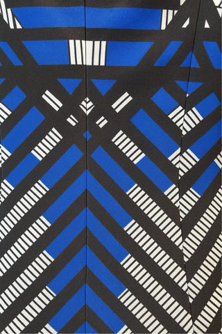 Nuevo Vestido Geométrico Tricolor T. S