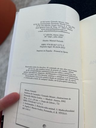 Palabras de Caramelo