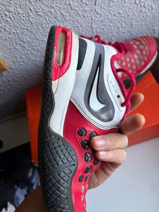 Zapatillas Nike niño rojas y blancas