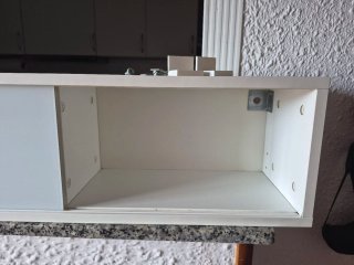 Mueble auxiliar blanco madera