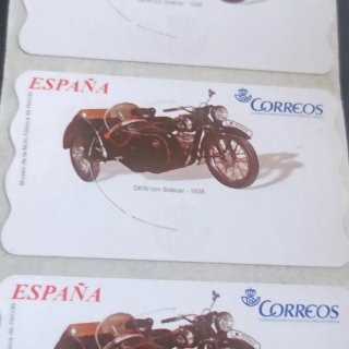 Raro Lote 20 sellos ATM Correos Sin Imprimir
