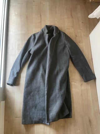 Abrigo gris Zara