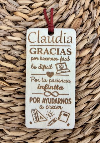 Regalos personalizados en madera con máquina laser