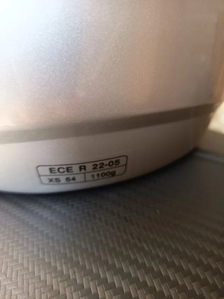 Casco Moto HJC Plata