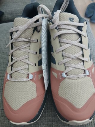 Zapatillas Salomon Beige/Rojo