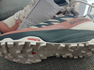 Zapatillas Salomon Beige/Rojo