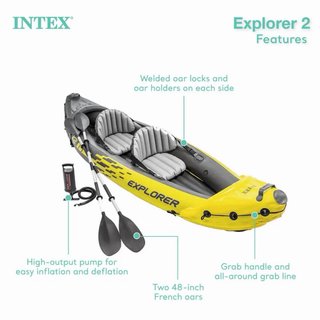 Kayak Hinchable Intex Explorer K2