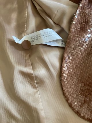 Americana Zara Lentejuelas Talla XS