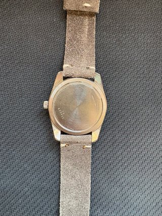 Longines Admiral HF Reloj azul vintage